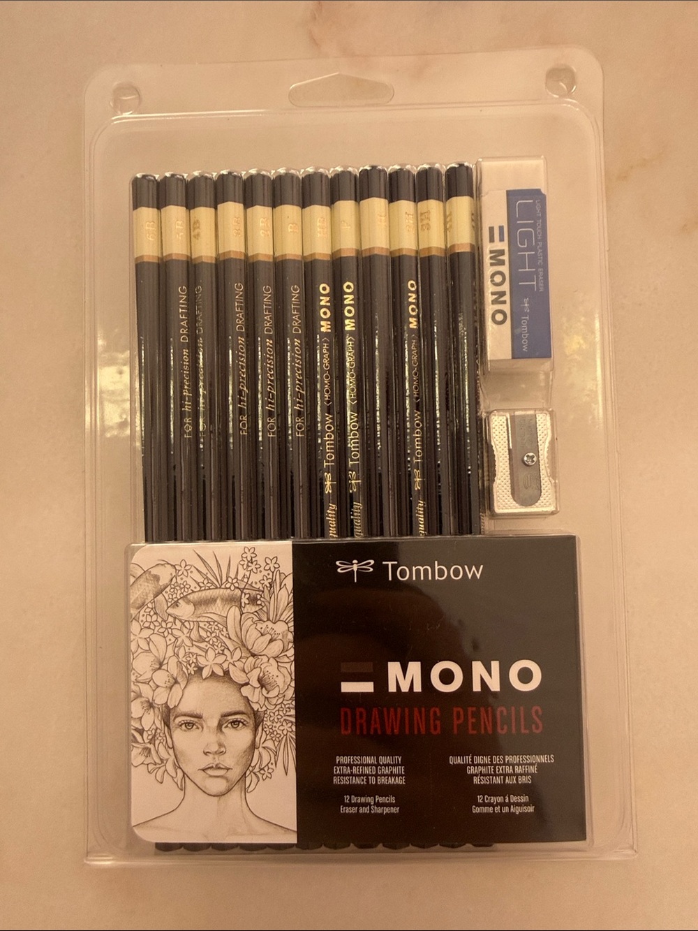 NWT Tombow MONO Drawing Pencil Set